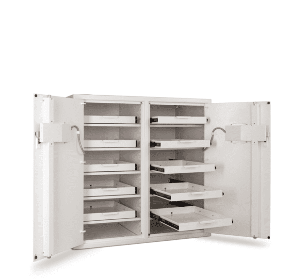 American Security NARCO3839 Two Door Pharmacy Safe