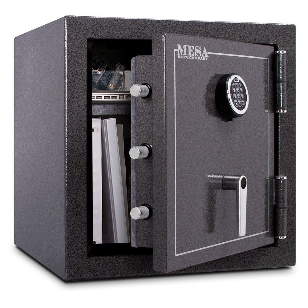 Mesa Safe MBF2020E Burglary & Fire Resistant Safe – 2 Hour Fire Rating, Electronic Lock, Steel Construction