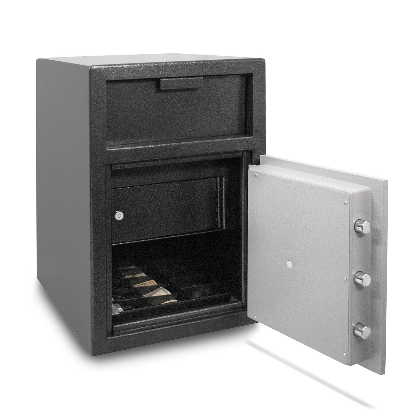 Mesa Safe MFL2731EE Depository Safe – Burglary Resistant, Front Loading Deposit, Electronic Lock, Steel Construction