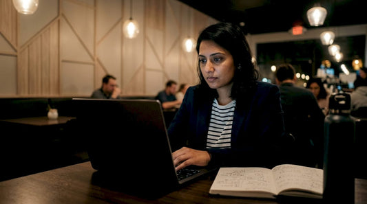 Cybersecurity analyst monitoring network traffic