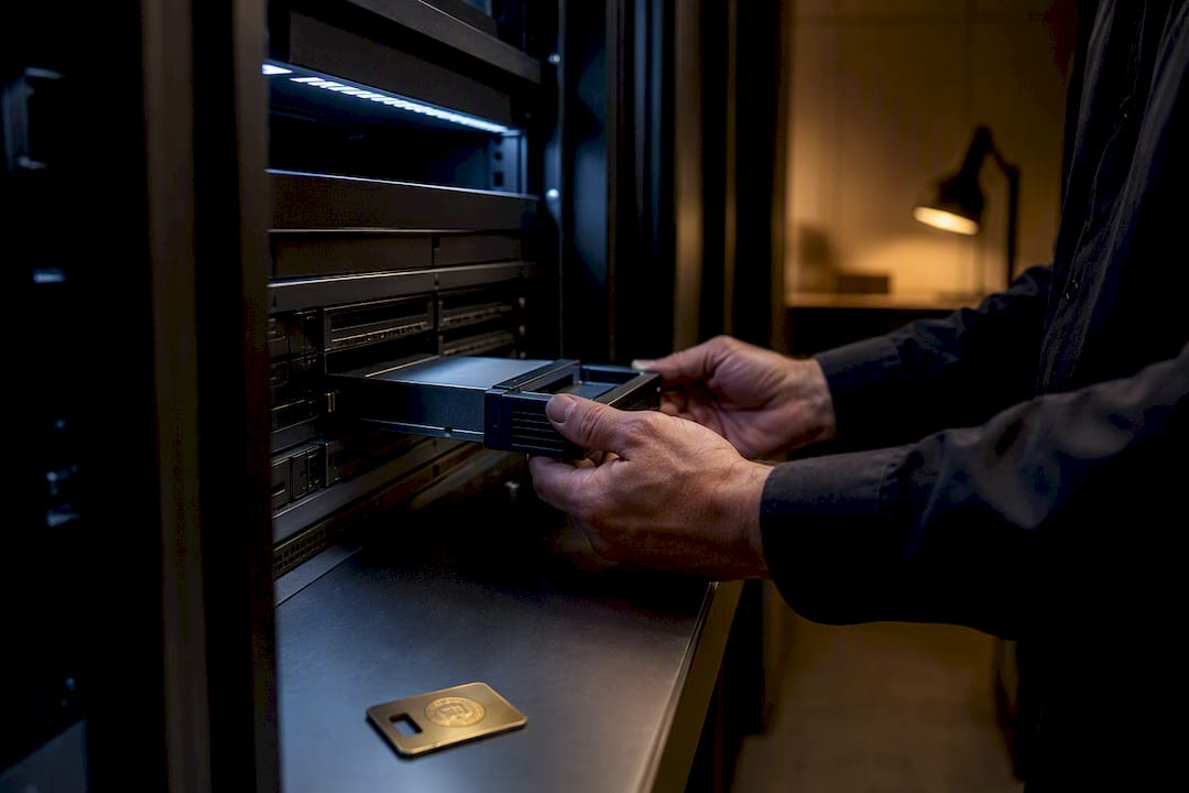 Secure video archive storage system