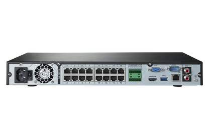 A Series Lorex Elite Series 4K 32 Camera Capable 8TB Wired NVR System with 8MP (4K) A10 IP Dome Cameras