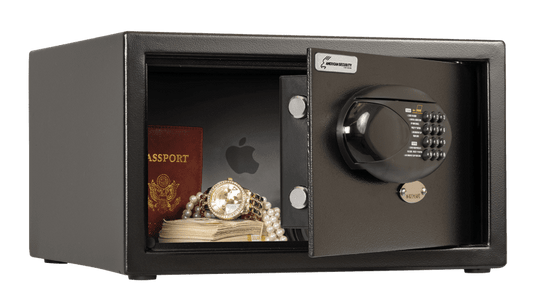 American Security IRC916 In-Room Safe – Compact Hotel & Home Security Safe