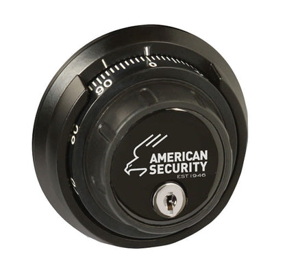 American Security UL1511 UL‑listed 2‑hour home fire safe with solid steel body, fireproof insulation, and secure locking system for residential valuables.”