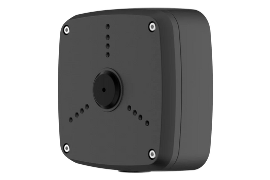 Outdoor Square Junction Box for 3 Screw Base Cameras (Metal)