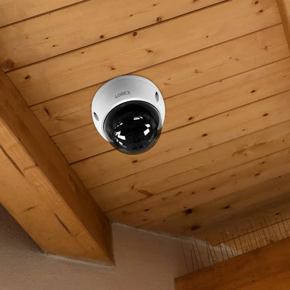 A Series Lorex Elite Series 4K 32 Camera Capable 8TB Wired NVR System with 8MP (4K) A10 IP Dome Cameras