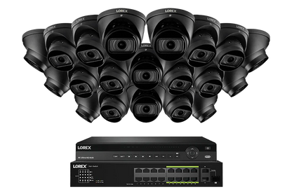 Nocturnal series Lorex 4K Wired NVR Security System (32-Camera Capable) with 8TB Storage