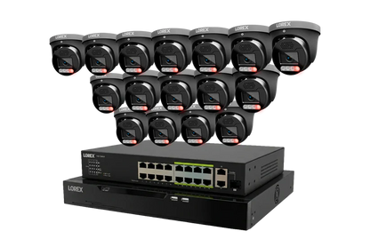 Lorex Connect X Series 4K 32-Channel Wired NVR System with X5 Turret Security Cameras - 8TB