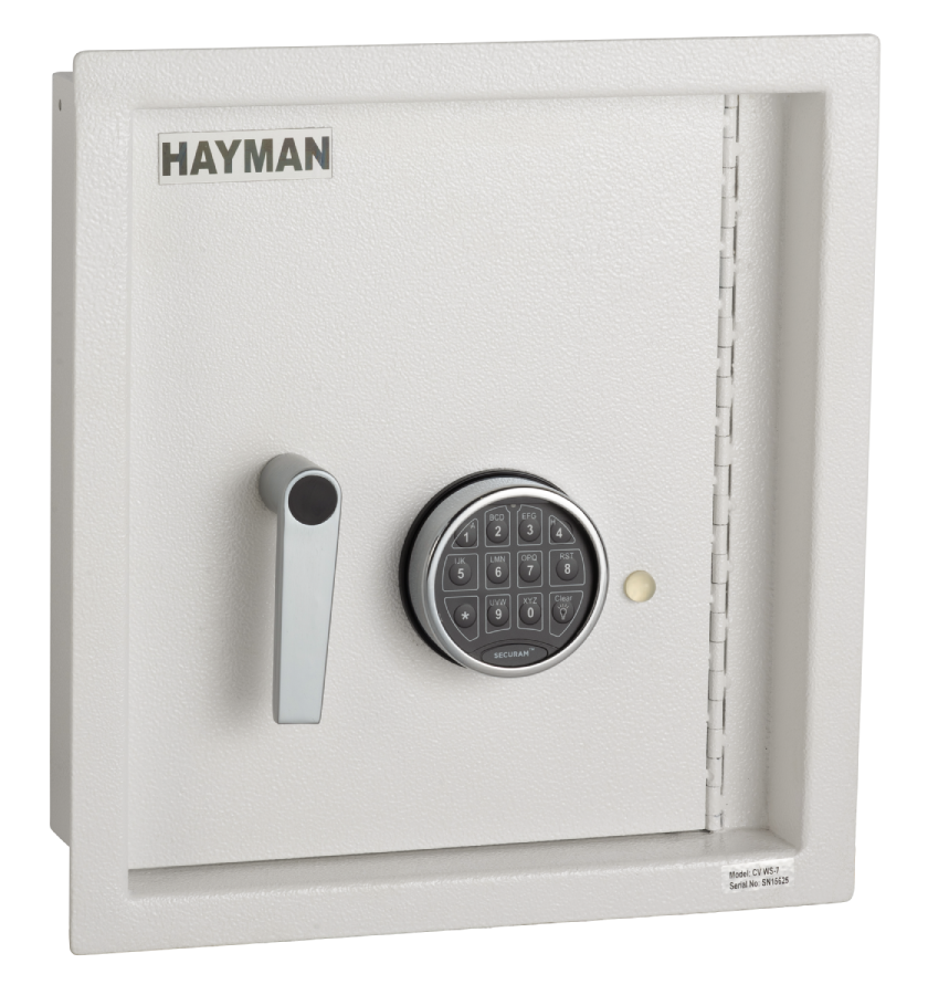 Hayman In-Wall Safes CV WS7 E Cash Safe