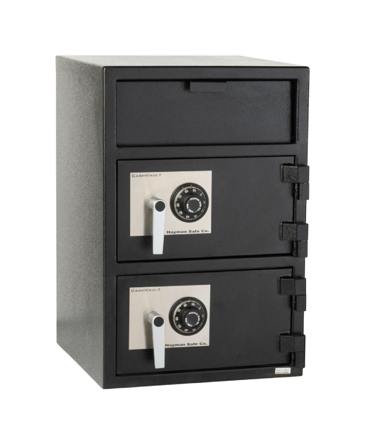 Hayman CashVault CV-F30W-2CC Double Door Front Loading Depository Safe