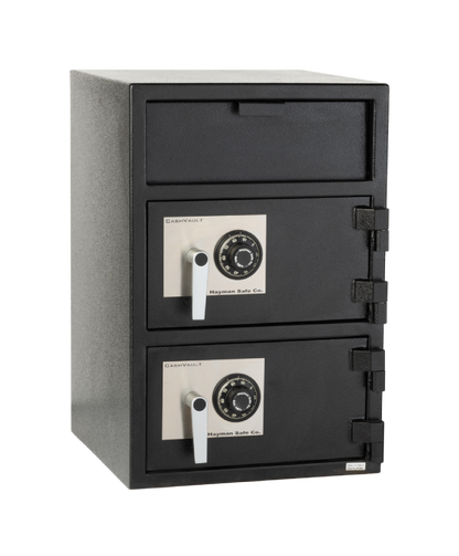 Hayman CashVault CV-F30W-2CC Double Door Front Loading Depository Safe