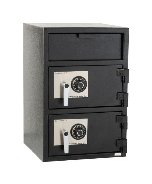 Hayman CashVault CV-F30W-2CC Double Door Front Loading Depository Safe