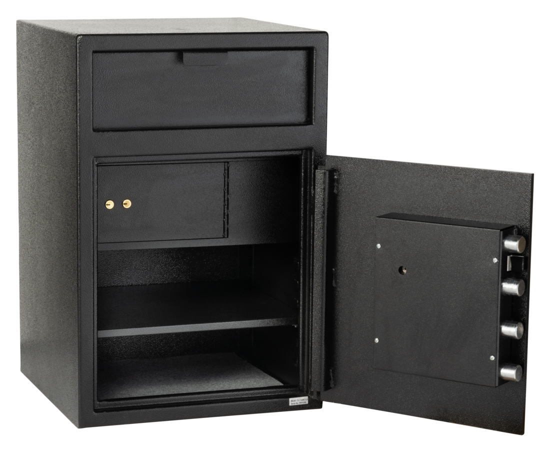 Hayman CashVault CV F30W ILK C Front Loading Depository Safe with Inner Locker
