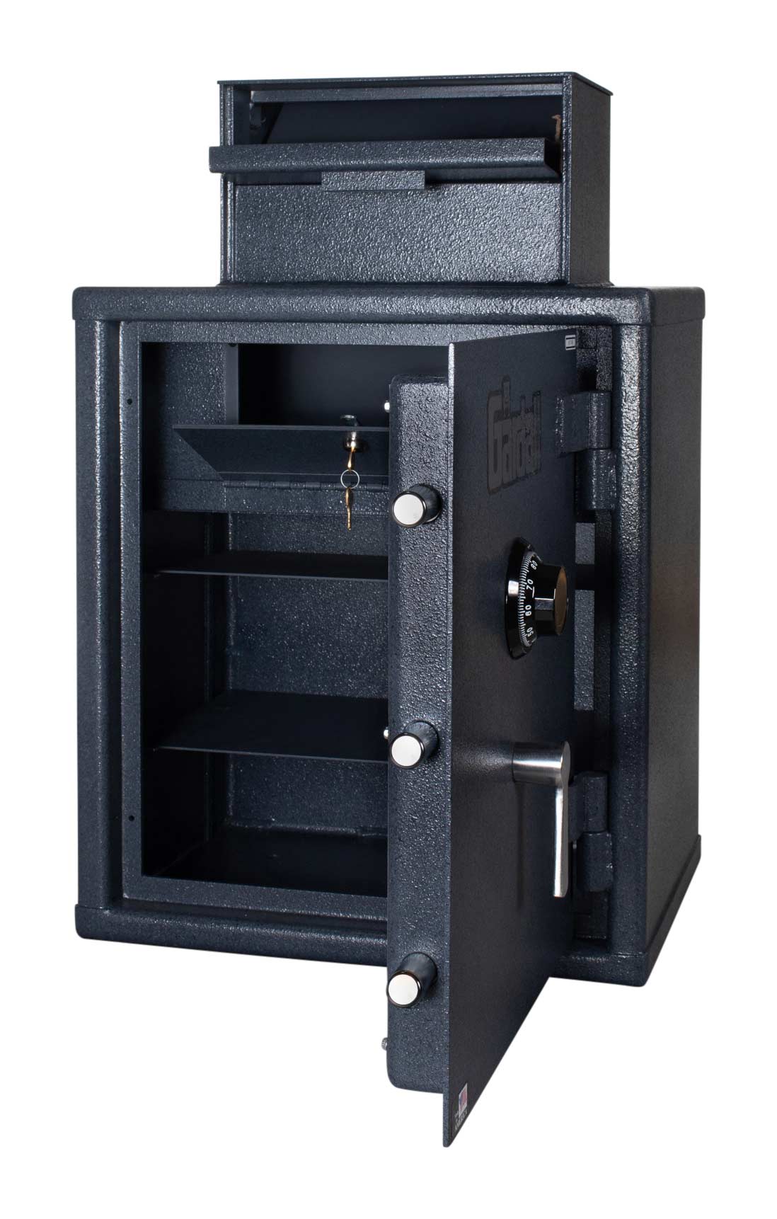 Gardall FL2522 Wide-Body Depository Safe – Heavy Duty Cash Register Tray Safe