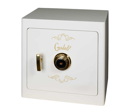 Gardall JS1718-W-C Jewelry Safe – Elegant Home Jewelry Storage Safe with Velvet Drawers
