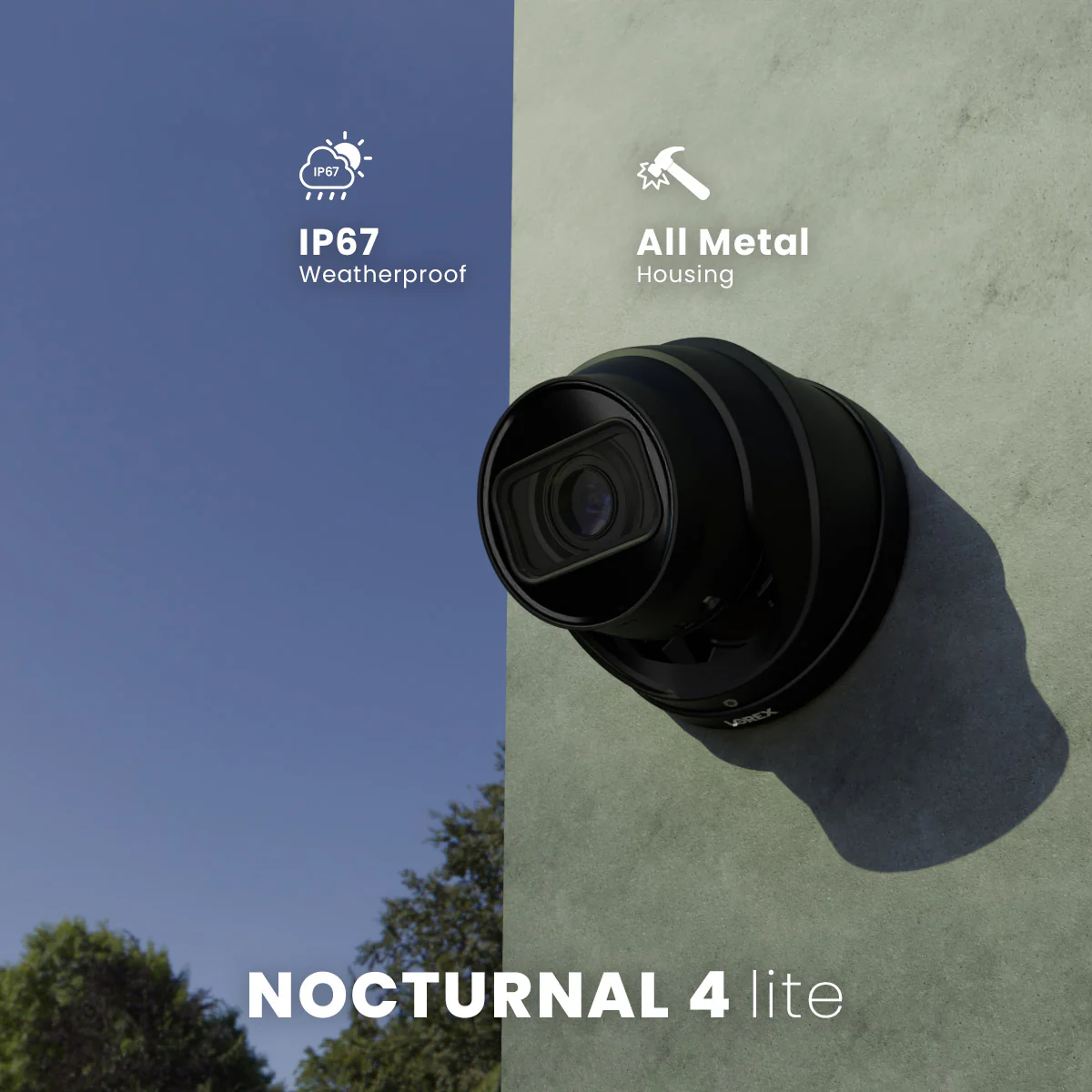 Nocturnal Series Lorex N4 Lite - 32 camera 4K (8MP) IP ePOE Wired Turret Security Camera, Motorized Varifocal Lens, Real-Time 30 FPS Recording, 4X Optical Zoom, Advanced Analytics (Copy) (Copy)
