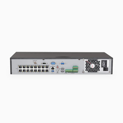 ANNKE H800 - 4K 32 Channel PoE Security System with 14 Bullet & 10 Turret Cameras, Human & Vehicle Detection, Color & IR Night Vision, Built-in Mic, RTSP Supported, 16-Port PoE Switch Included