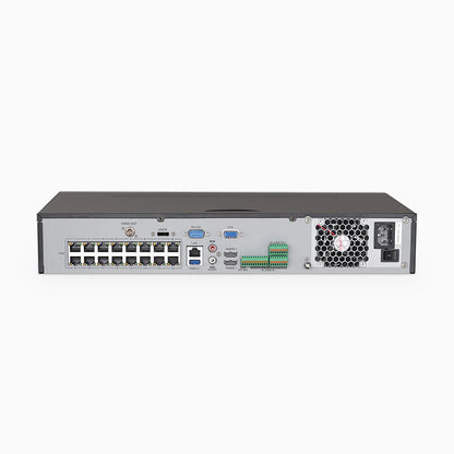 ANNKE H800 - 4K 32 Channel PoE Security System with 10 Bullet & 14 Turret Cameras, Human & Vehicle Detection, Color & IR Night Vision, Built-in Mic, RTSP Supported, 16-Port PoE Switch Included