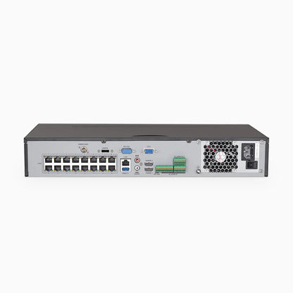 ANNKE H800 - 4K 32 Channel PoE Security System with 8 Bullet & 24 Turret Cameras, Human & Vehicle Detection, Color & IR Night Vision, Built-in Mic, RTSP Supported, 16-Port PoE Switch Included