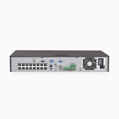 ANNKE H800 - 4K 32 Channel PoE Security System with 14 Bullet & 18 Turret Cameras, Human & Vehicle Detection, Color & IR Night Vision, Built-in Mic, RTSP Supported, 16-Port PoE Switch Included