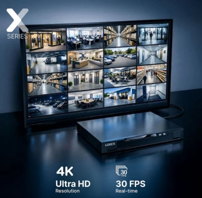 Lorex Series X Connect XC 4K 16-Channel Commercial NVR - 4TB