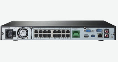 A Series  Lorex Elite Series 4K 16 Camera Capable 6TB Wired NVR System with 4MP (2K) A4 IP Dome Cameras