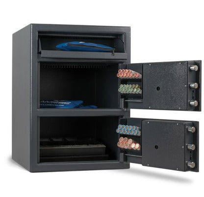 American Security MM2820 Money Manager Center Drop Safe