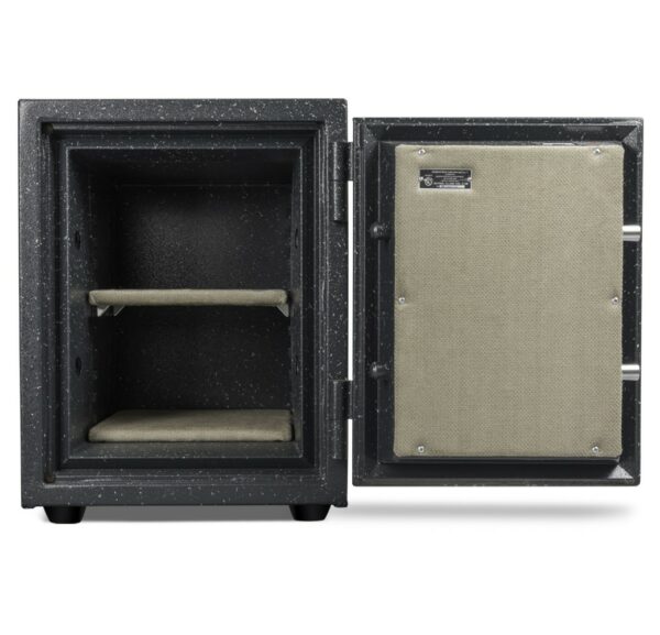 American Security UL1511 UL‑listed 2‑hour home fire safe with solid steel body, fireproof insulation, and secure locking system for residential valuables.”