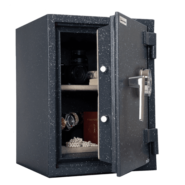 American Security UL1812 UL‑listed 2‑hour fire home safe with solid steel body, fireproof insulation, and secure locking system for residential valuables