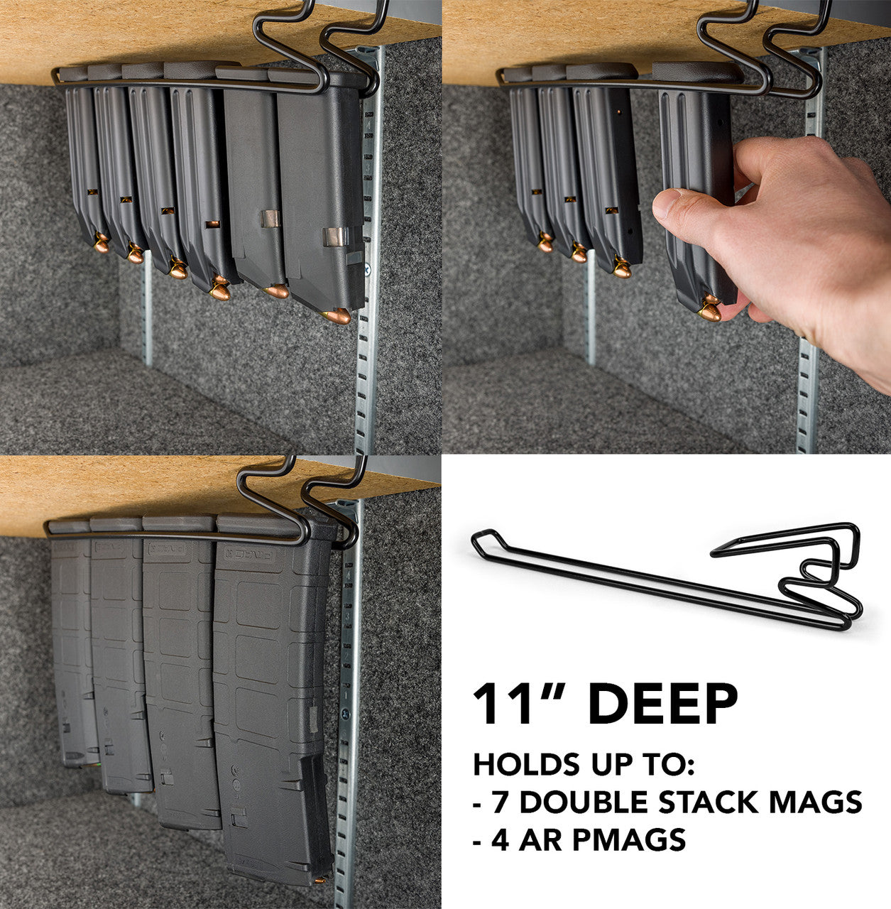 Carry Optic Handgun Hanger & Mag Minder 11" Bundle