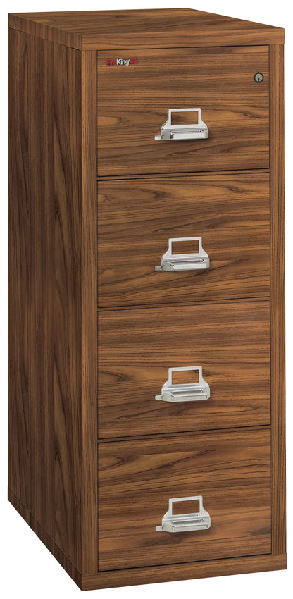 FireKing Designer Series 25" Vertical File Cabinet - 1-Hour Fire-Rated & High Security - 2 or 4 Drawers