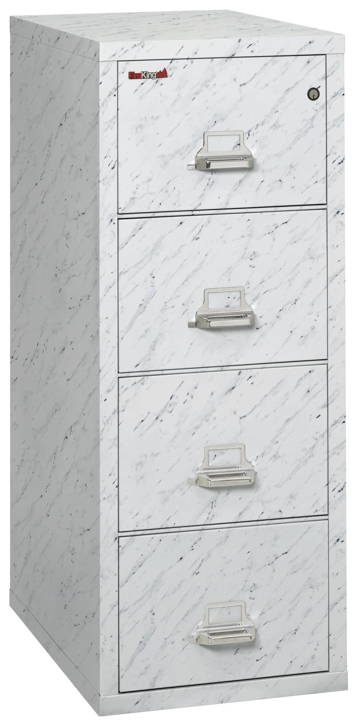 FireKing Designer Series 25" Vertical File Cabinet - 1-Hour Fire-Rated & High Security - 2 or 4 Drawers