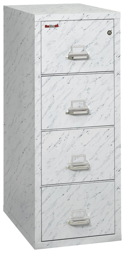 FireKing Designer Series 25" Vertical File Cabinet - 1-Hour Fire-Rated & High Security - 2 or 4 Drawers