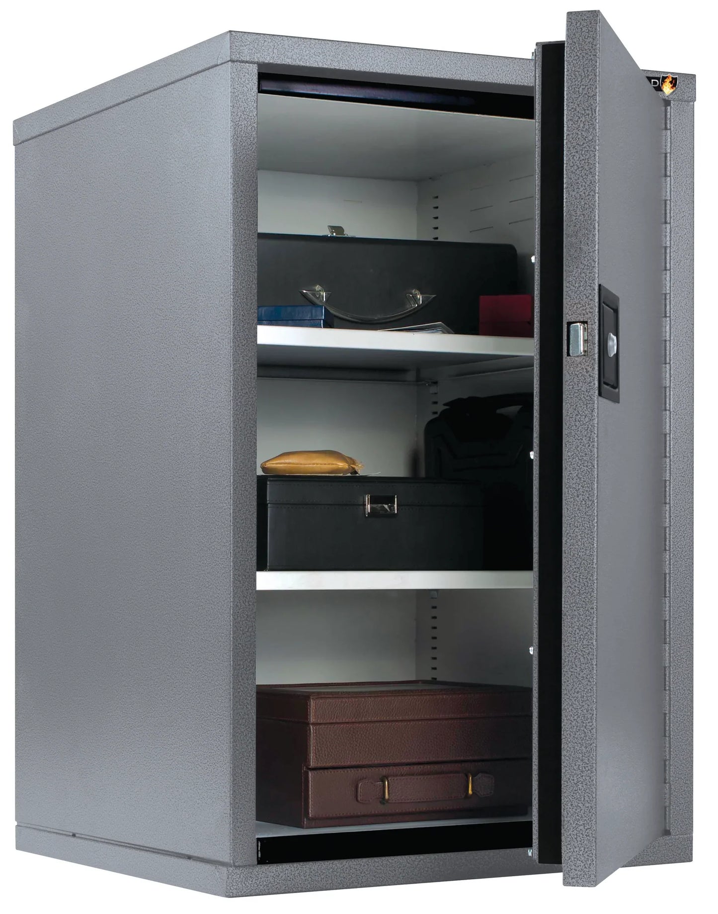 FireKing FireShield HSC-3422 Storage Cabinet with 2 Adjustable Shelves - 1-Hour Fire Rating