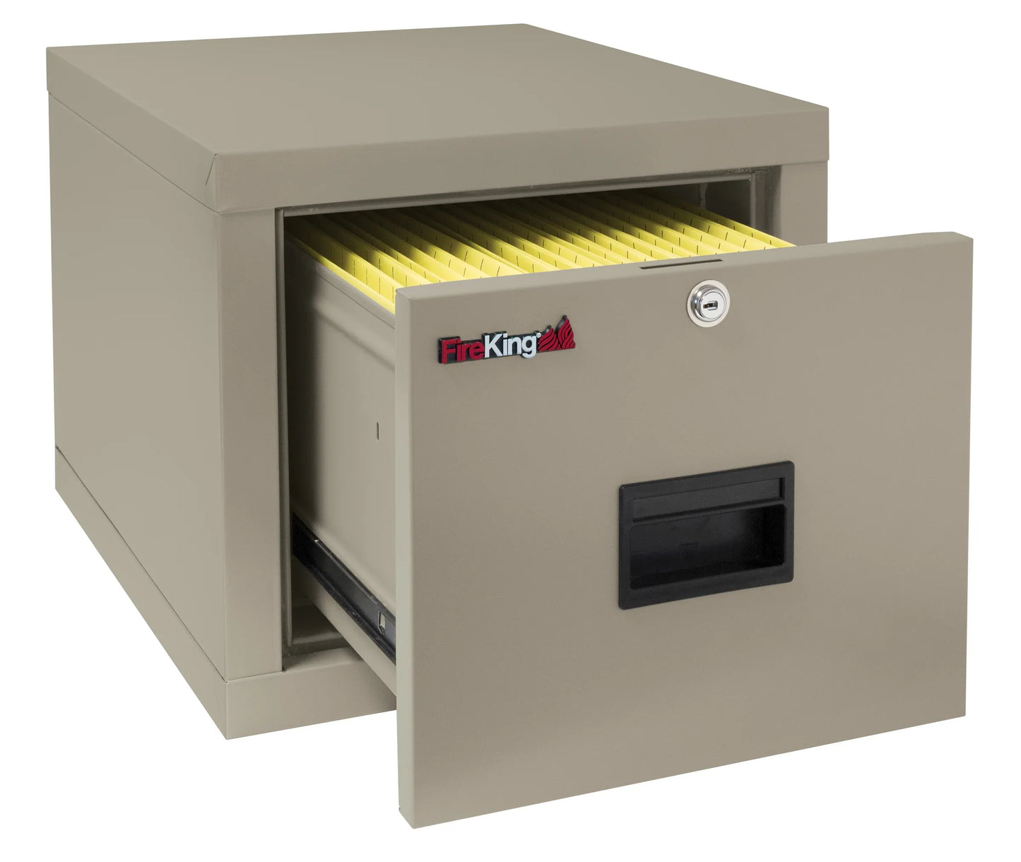 FireKing One Drawer File Cabinet