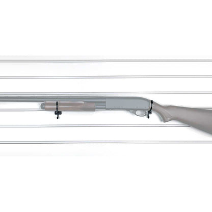Horizontal Gun Cradles - Slatwall / Pegboard / Gridwall Gun Display Rack - 10 Pack