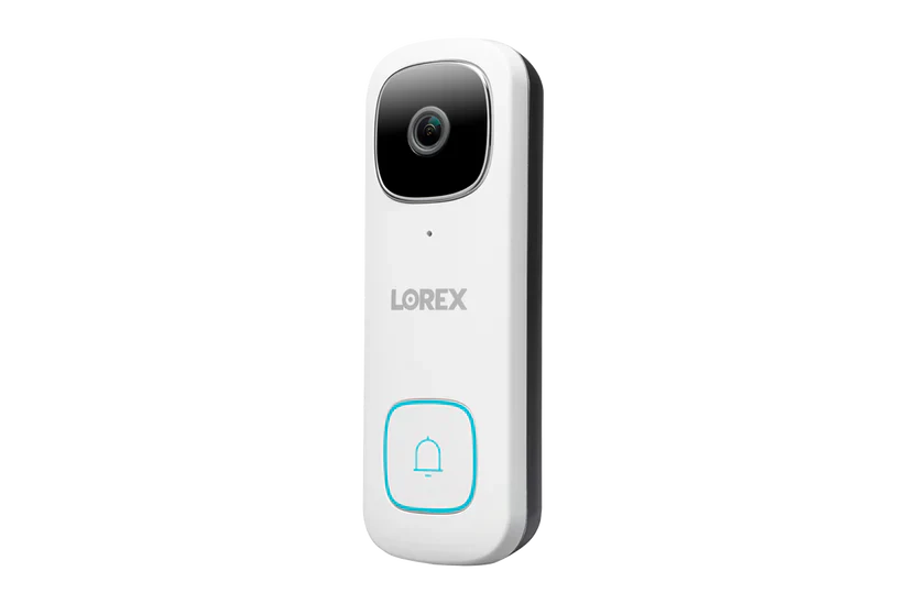 Wired Smart Doorbell  Lorex 2K Wi-Fi Video Doorbell (Wired, 32GB)