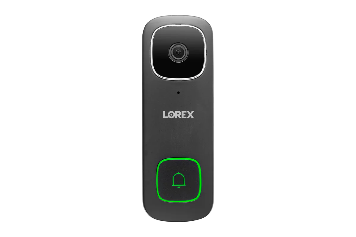 Lorex security camera on a white background