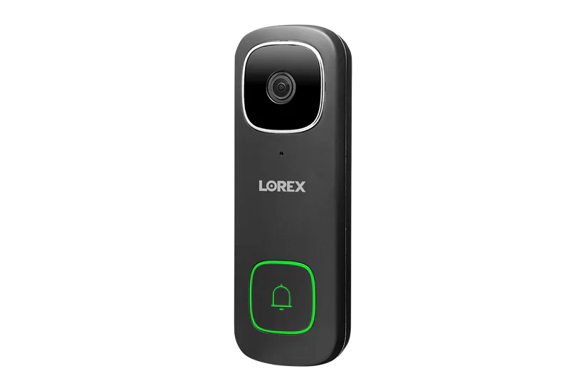 Wired Smart Doorbell  Lorex 2K Wi-Fi Video Doorbell (Wired, 32GB)