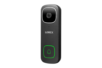 Wired Smart Doorbell  Lorex 2K Wi-Fi Video Doorbell (Wired, 32GB)