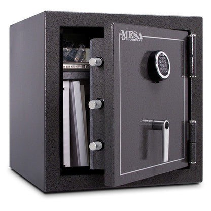 Mesa Safe MBF2020E Burglary & Fire Resistant Safe – 2 Hour Fire Rating, Electronic Lock, Steel Construction
