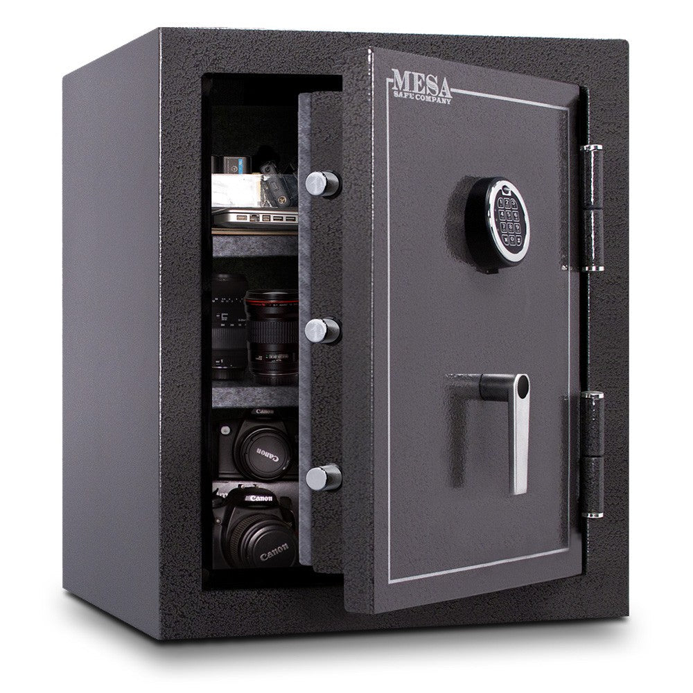 Mesa Safe MBF2620E Burglary & Fire Resistant Safe – 2 Hour Fire Rating, Electronic Lock, Steel Construction