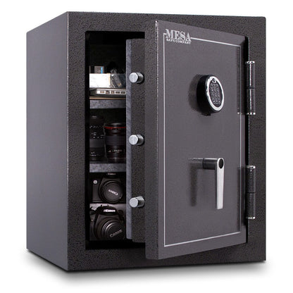 Mesa Safe MBF2620E Burglary & Fire Resistant Safe – 2 Hour Fire Rating, Electronic Lock, Steel Construction