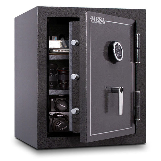 Mesa Safe MBF2620E Burglary & Fire Resistant Safe – 2 Hour Fire Rating, Electronic Lock, Steel Construction