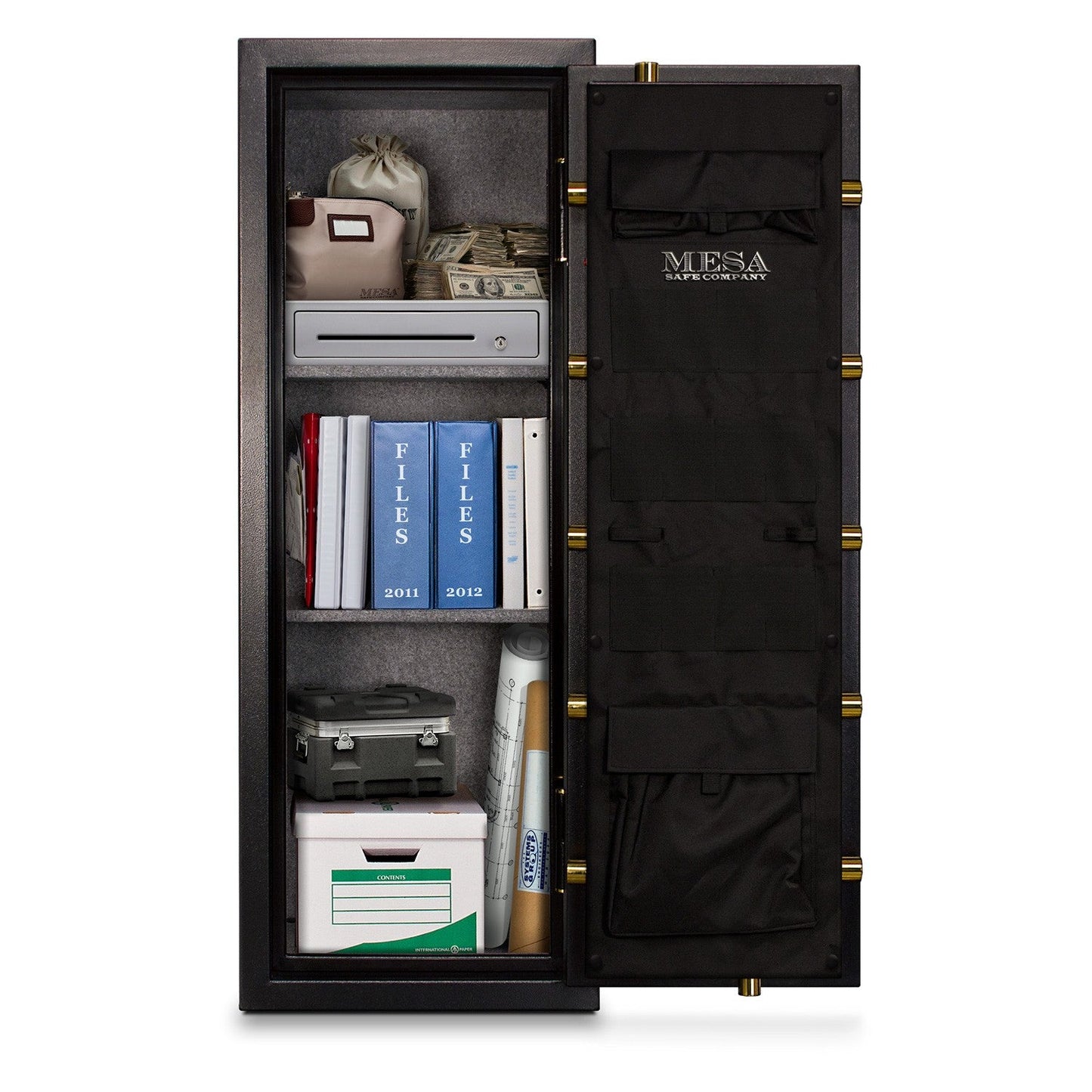 Mesa Constitution MBF5922-C Burglary & Fire Resistant Safe – 2 Hour Fire Rating, Combination Lock, Steel Construction