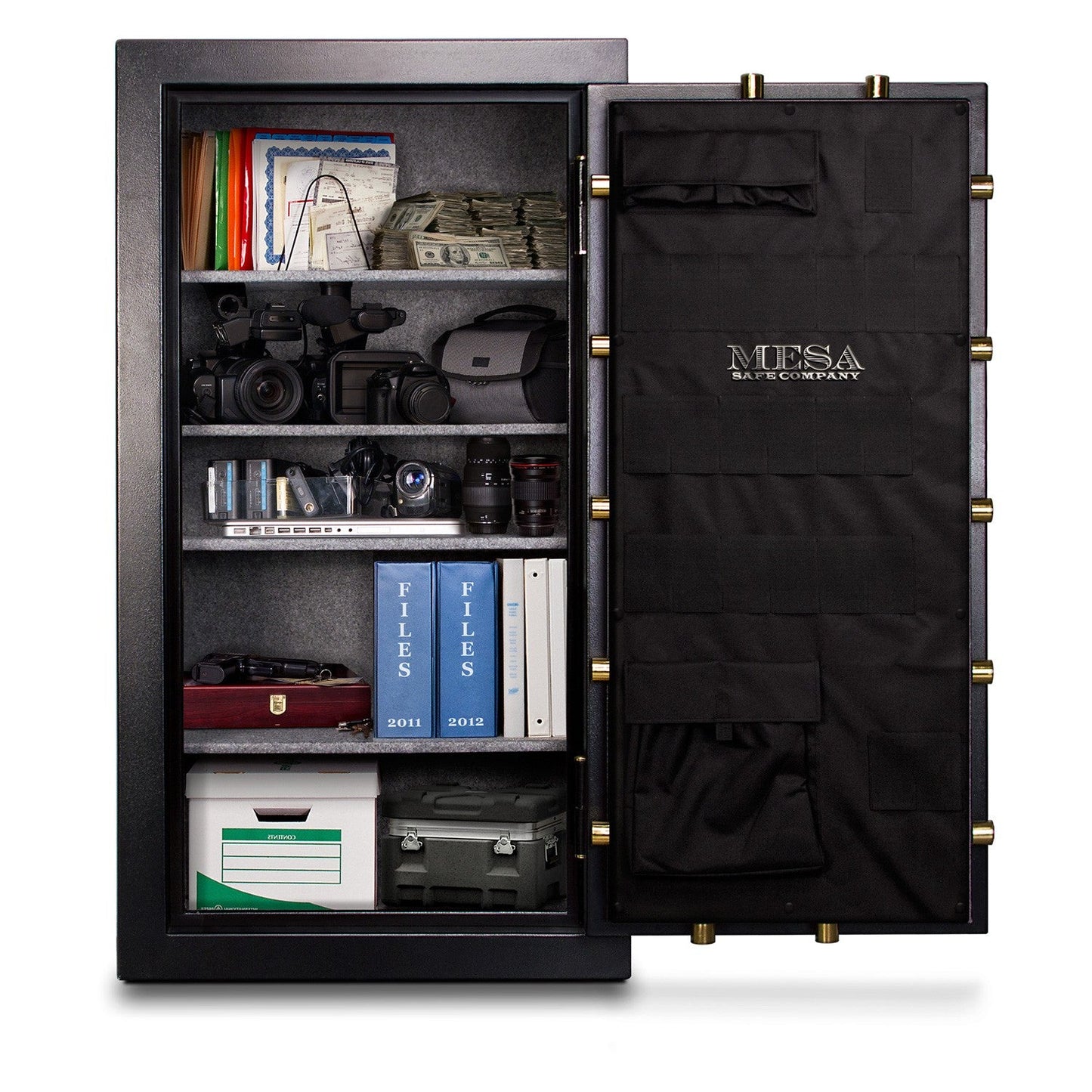 Mesa Constitution MBF7236E Burglary & Fire Resistant Electric Safe – 2 Hour Fire Rating, Steel Construction