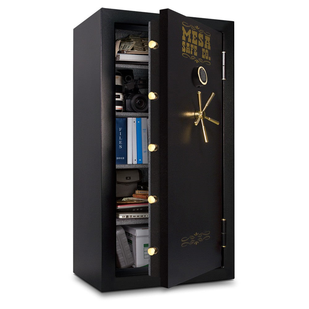 Mesa Constitution MBF7236E Burglary & Fire Resistant Electric Safe – 2 Hour Fire Rating, Steel Construction