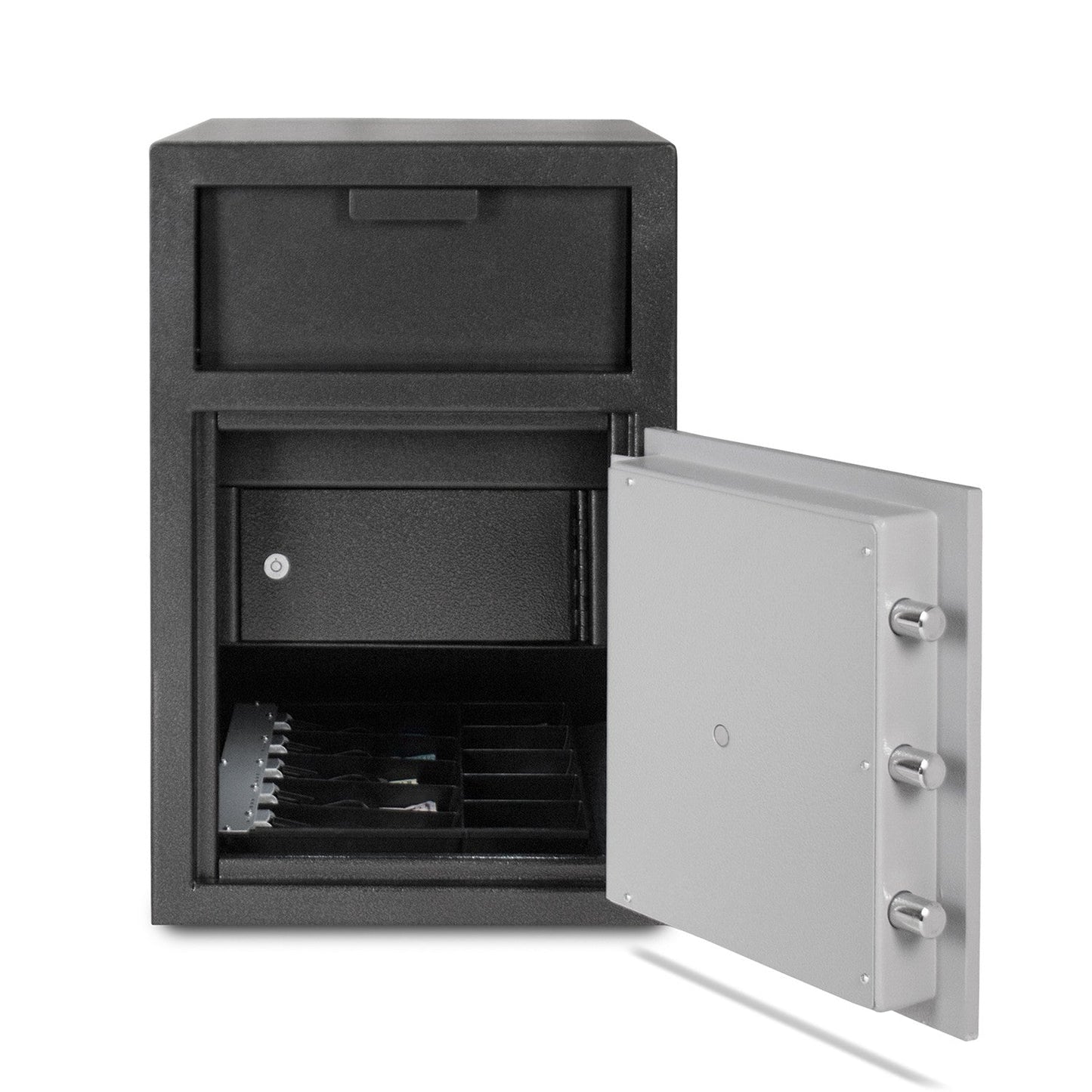 Mesa Safe MFL2731EE Depository Safe – Burglary Resistant, Front Loading Deposit, Electronic Lock, Steel Construction
