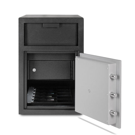 Mesa Safe MFL2731EE Depository Safe – Burglary Resistant, Front Loading Deposit, Electronic Lock, Steel Construction