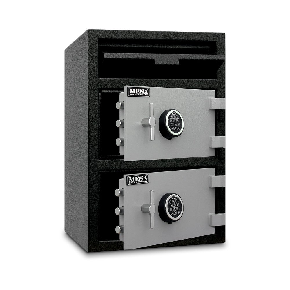 Mesa Safe MFL3020EE Depository Safe – Burglary Resistant, Front Loading Deposit, Electronic Lock, Steel Construction
